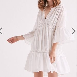 NWOT Lucky Brand Summer Peasant Dress